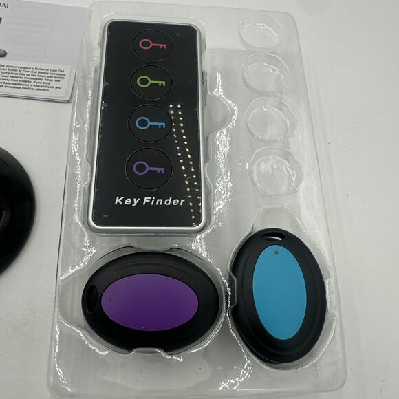 Key Finder, Esky Wireless RF Item Locator, 1 Transmitter with 4 Receivers - Picture 5 of 5